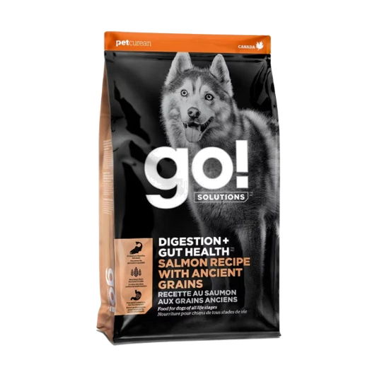 Petcurean - Go! Gut Health SALMON & ANCIENT GRAINS Dry Dog Food