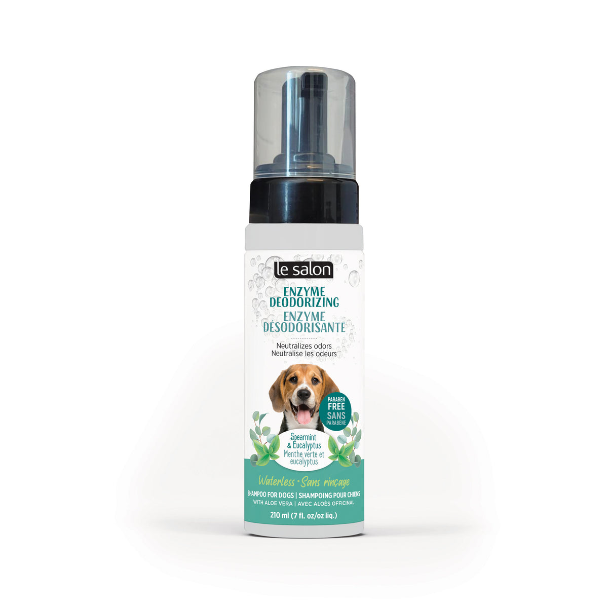 *DISC* Le Salon - Enzyme Deodorizing Waterless Shampoo for Dogs - 210ML (7.1oz)