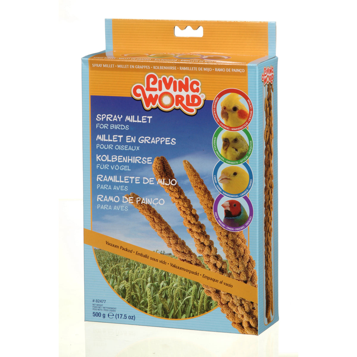 Living World - Spray Millet for Birds - 500GM (17.5oz)