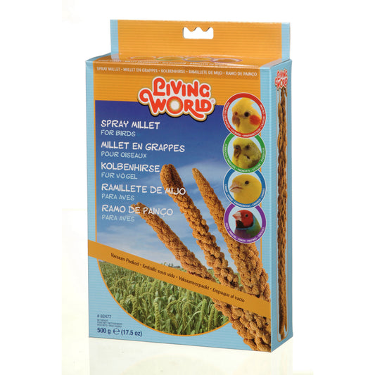 *PREORDER* Living World - Spray Millet for Birds - 500GM (17.5oz)