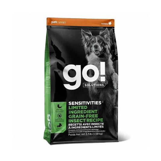 Petcurean - GO! Sensitivities GF LID INSECT Dry Dog Food