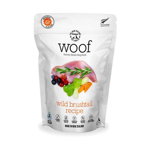 *S.O. - Call for Estimated Arrival* NZ Natural Pet Food Co - Freeze Dried - Food - Woof - Wild Brushtail - 320GM (11oz)