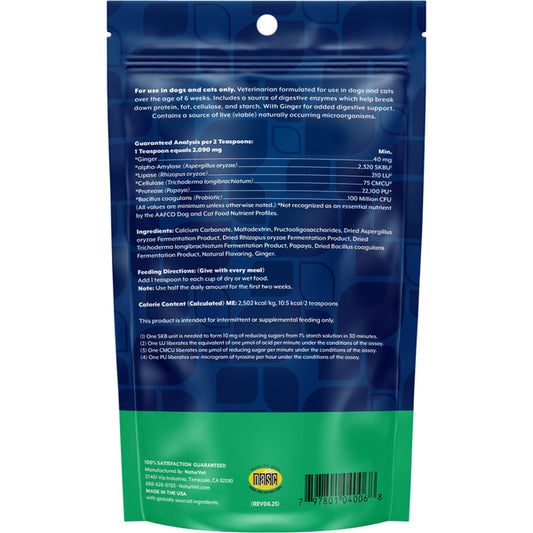 *PREORDER* NaturVet - Digestive Enzymes+Probiotic Powder - 283GM (10oz)