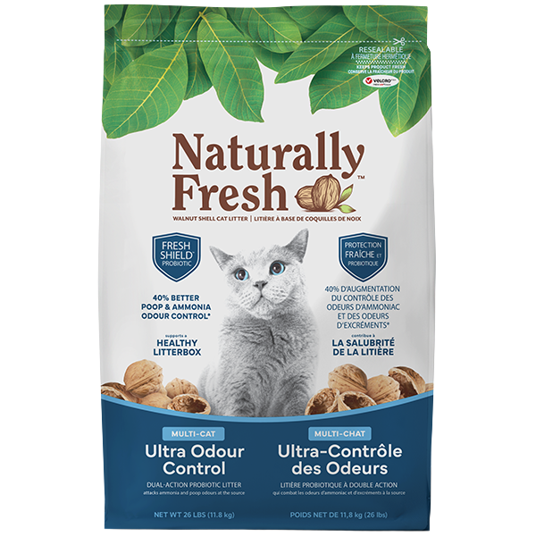 Naturally Fresh - Ultra-Odor Control Multi-Cat Litter - 11.8KG (26lb)