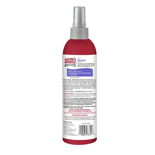 Nature's Miracle - Advanced Platinum Calming Spray for Cats - 236ML (8oz)