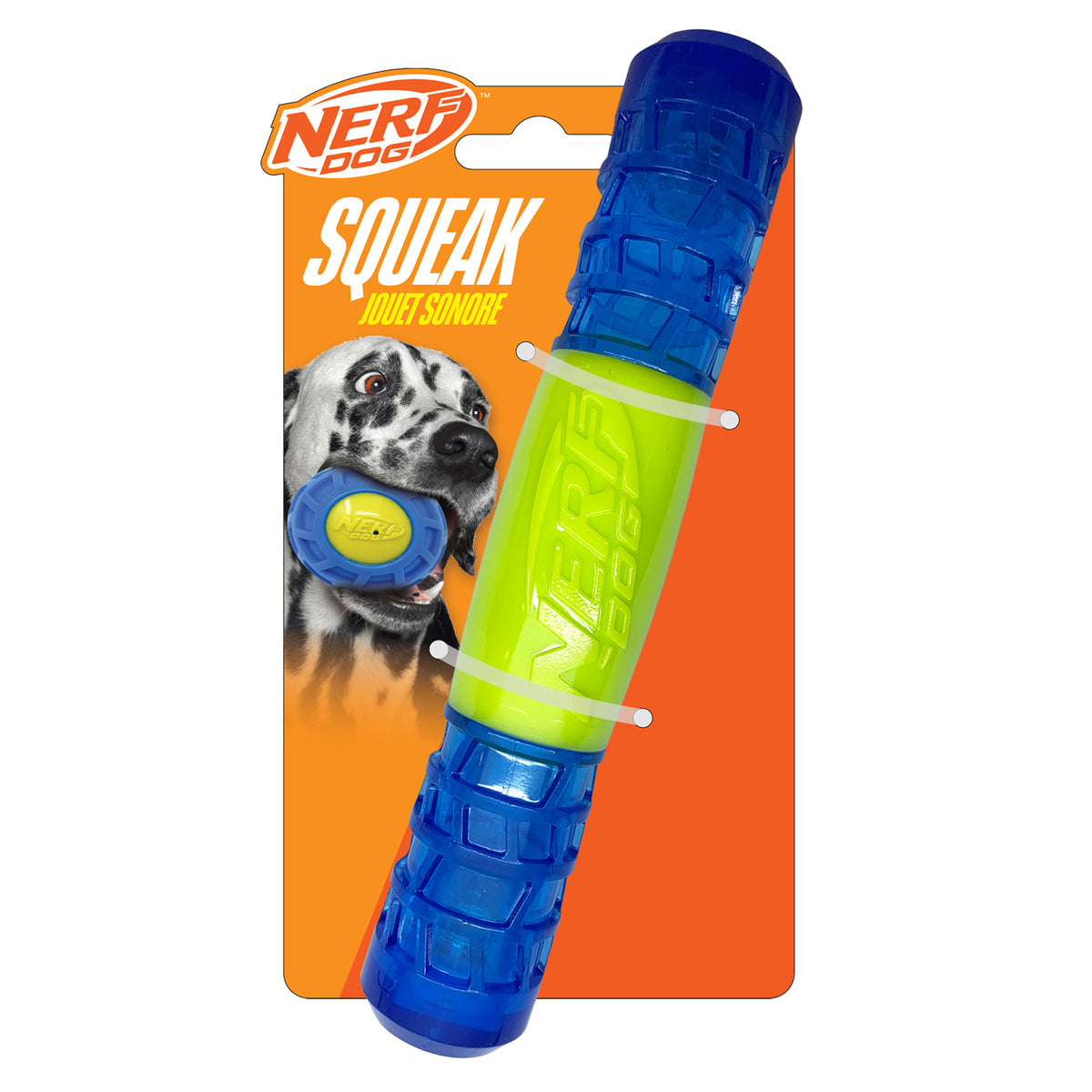 *DISC* Nerf - EXO Squeak Stick Dog Toy - 20.5CM (8in)