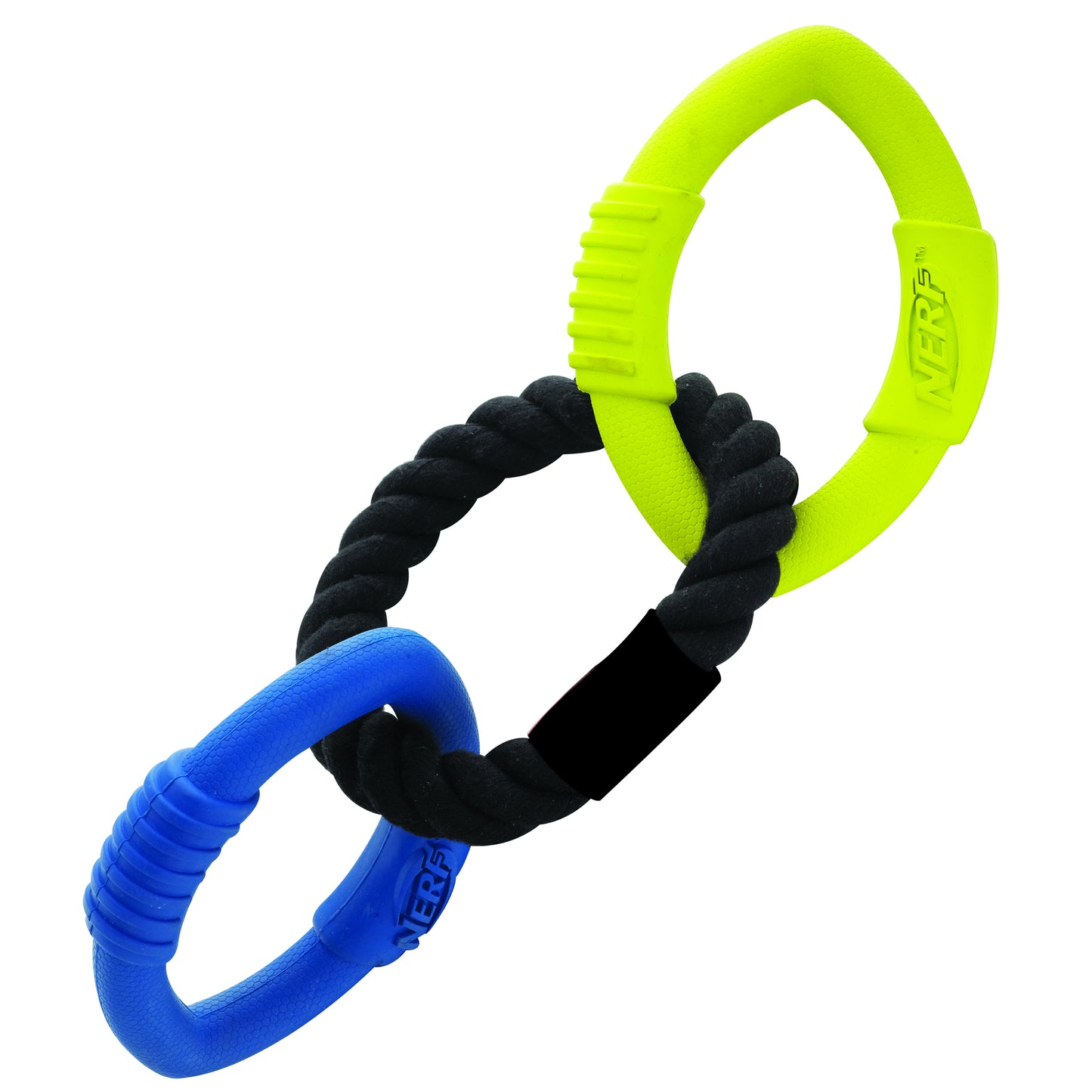 *DISC* Nerf - Three Ring Tug Dog Toy - 22.9CM (9in)