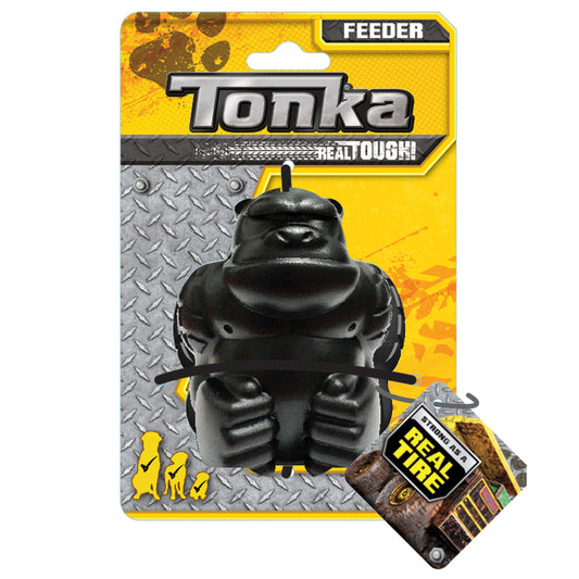 *DISC* Nerf - Tonka Gorilla Tire Feeder Dog Toy - 10CM (4in)