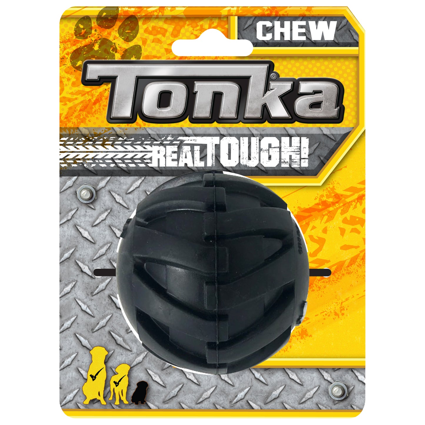 *DISC* Nerf - Tonka Mega Tread Ball Dog Toy - 7.62CM (3in)
