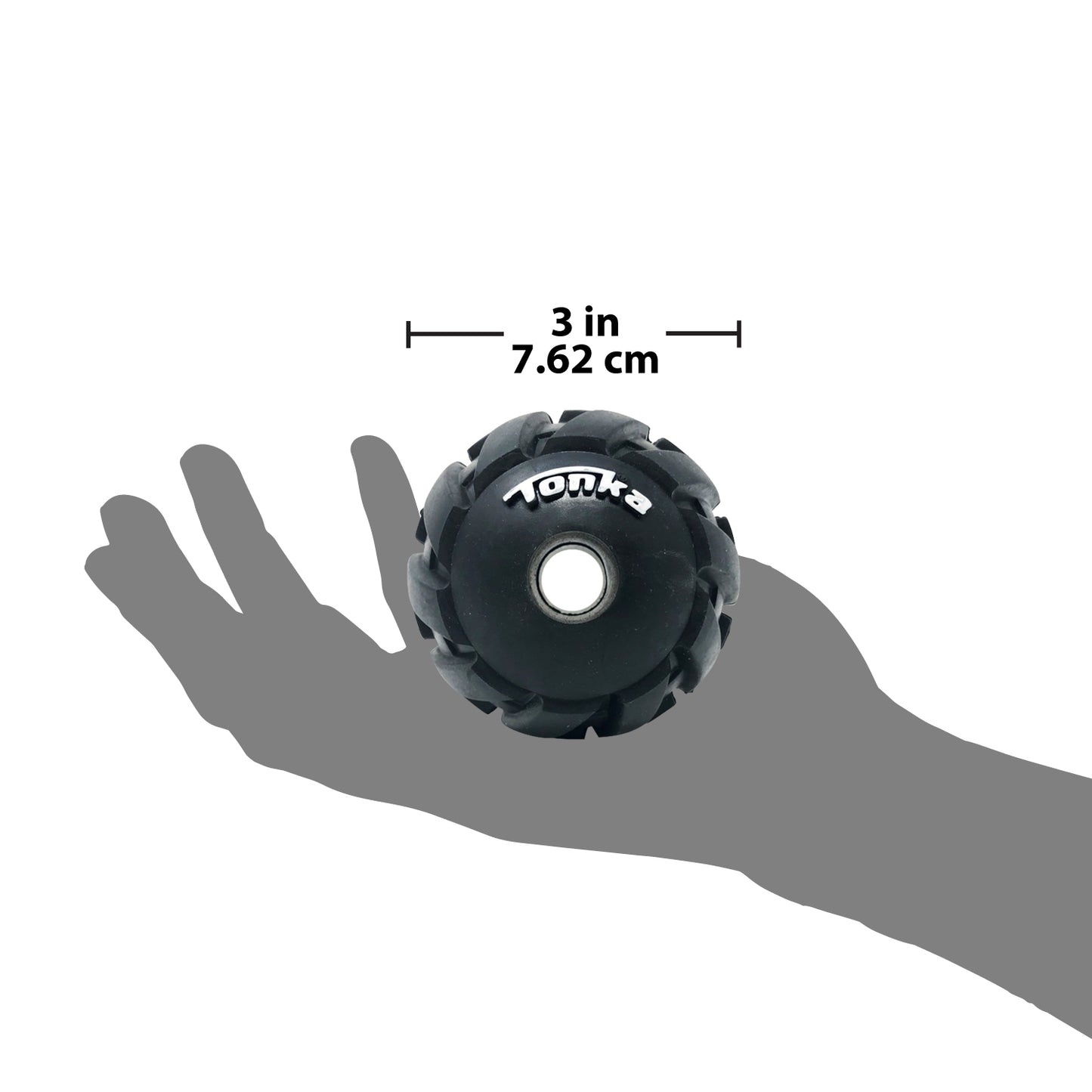 *DISC* Nerf - Tonka Mega Tread Ball Dog Toy - 7.62CM (3in)