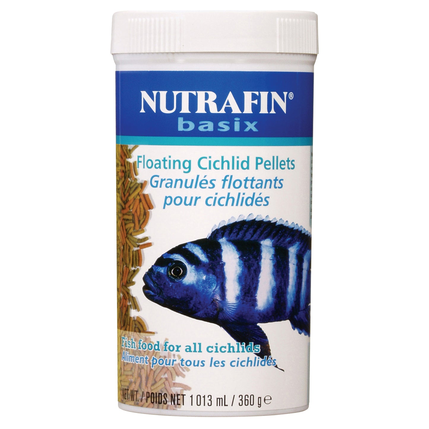 *S.O. - Call for Estimated Arrival* Nutrafin - basix Floating Cichlid Pellet - 360GM (12.7oz)