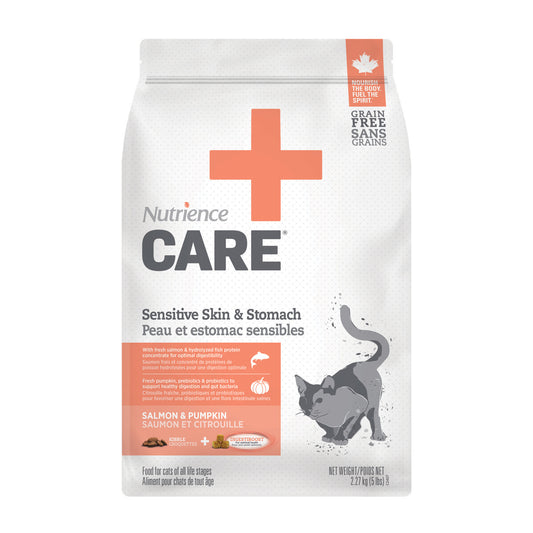 Nutrience - Care Sensitive Skin & Stomach for Cats - 2.27KG (5lb)
