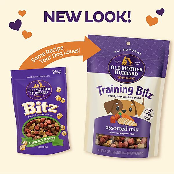 Old Mother Hubbard, Assorted Training Bitz Dog Treat, 227GM (8oz)