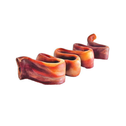 Open Range - BEEF COLLAGEN Wavy Puzzler Dog Chew - 25.5 - 30.5CM (10-12in)
