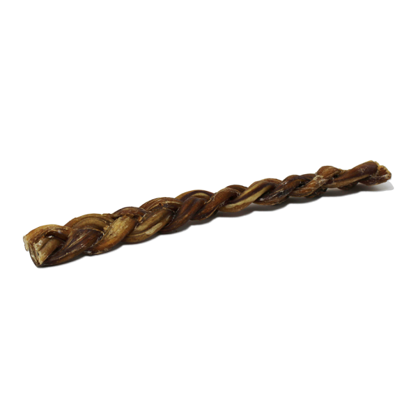 *S.O. - Up to 2 Week Wait* Open Range - Water Buffalo Bully Braid Dog Chew - 9-12"