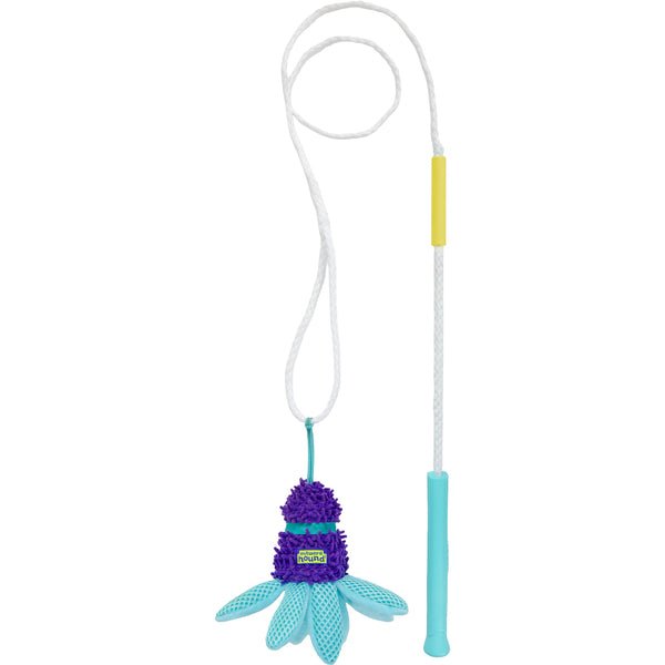 Outward Hound - Flyfetch Teaser Wand Dog Toy - PURPLE