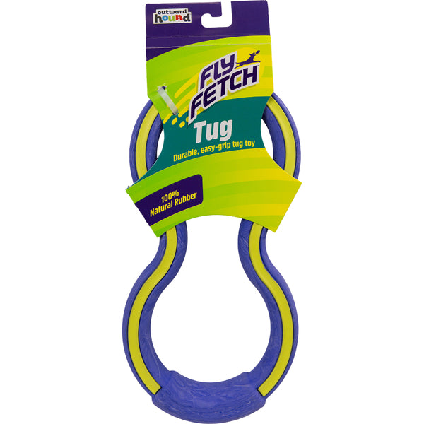 Outward Hound - Flyfetch Tug Dog Toy - PURPLE