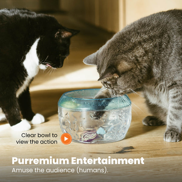 *PREORDER* Outward Hound - Meow-Smorizing Fish Bowl Cat Toy - 18CM (7.2in)