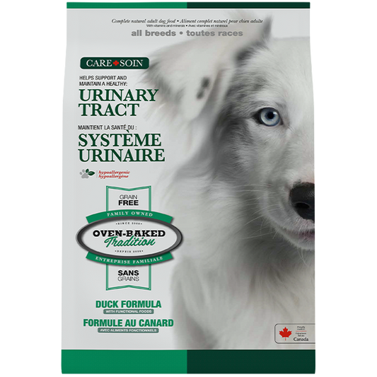*PREORDER* Oven-Baked Tradition - Care URINARY Adult Grain Free DUCK Dry Dog Food - 1.8KG (4lb)