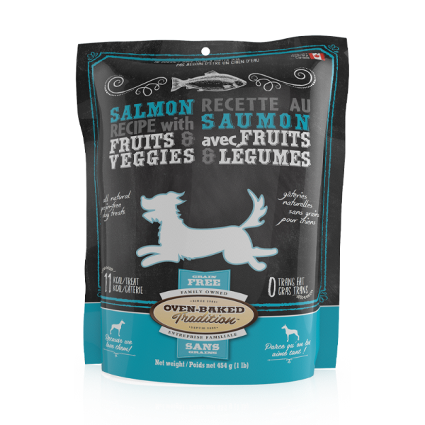 Bio Biscuit - Oven-Baked Tradition Grain Free SALMON Dog Treats - 454GM (16oz)