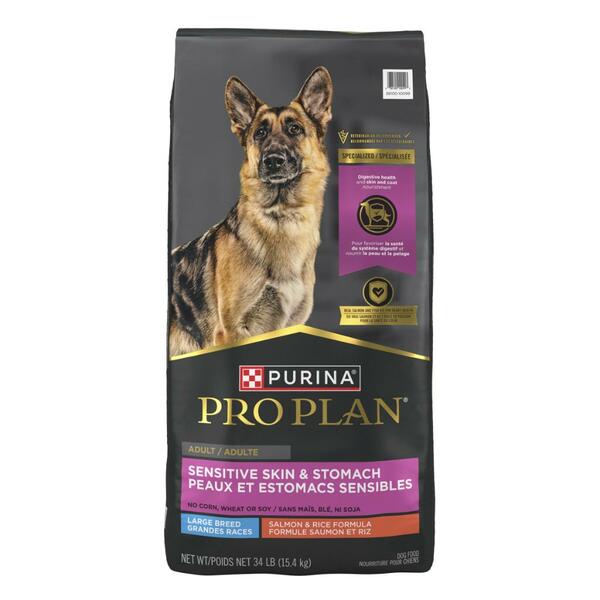 Purina, ProPlan Sensitive Skin & Stomach Large Breed Dog Food, 15.4KG
