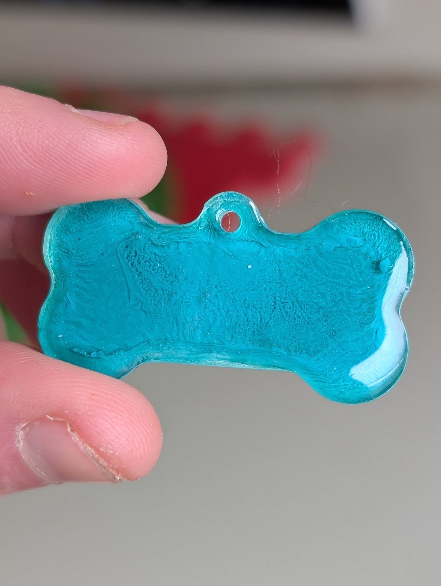 Handmade by Barks - Custom Resin Pet Name Tags