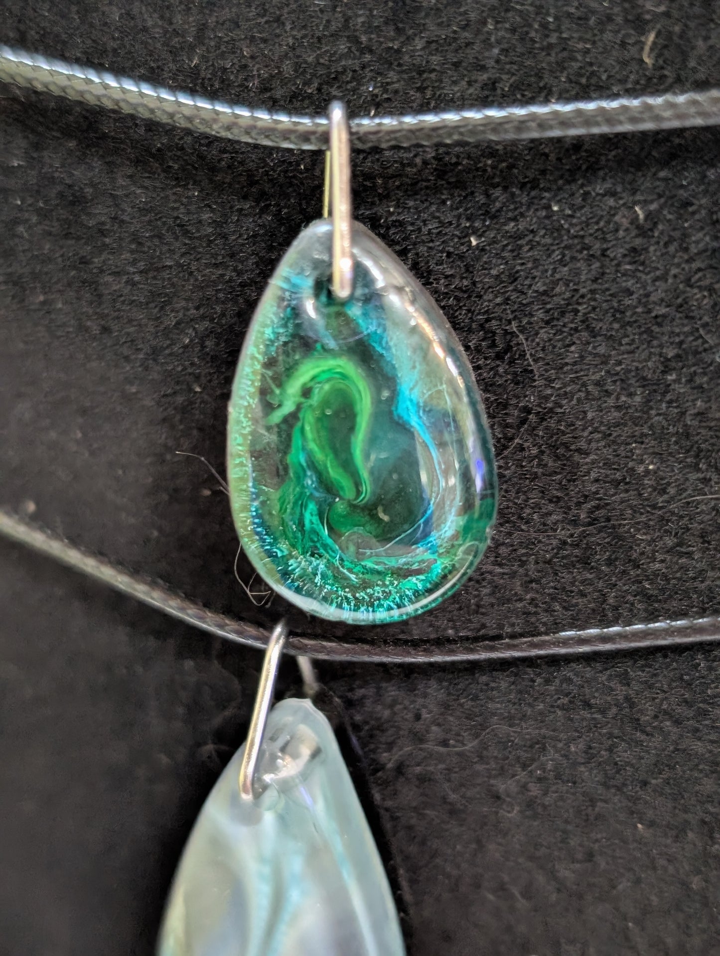 Resin Art Pendant Necklace - Handmade by Sarah (KAAP Fundraiser)
