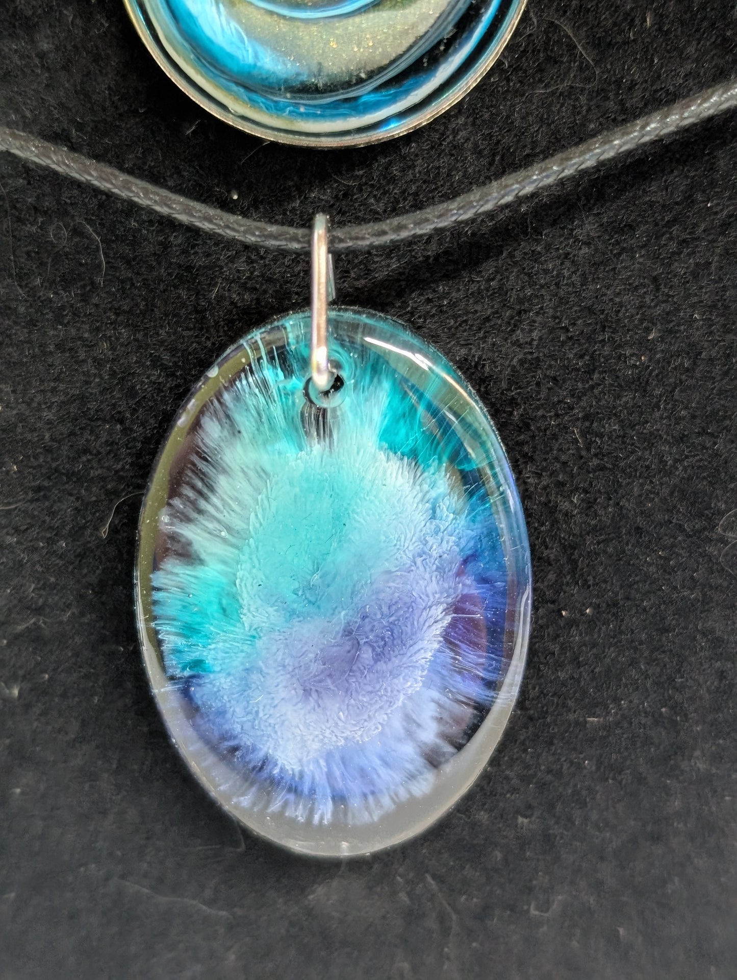Resin Art Pendant Necklace - Handmade by Sarah (KAAP Fundraiser)