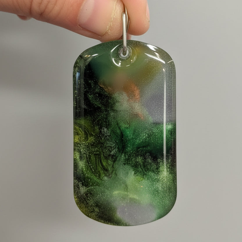 Handmade by Barks - Custom Resin Pet Name Tags