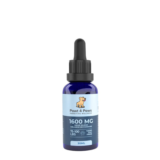 Pawt 4 Paws - CBD Oil for Large Dogs - 1600MG - 30ML
