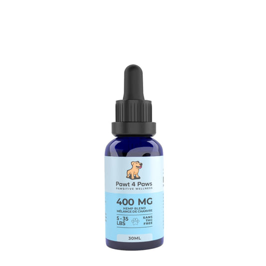 Pawt 4 Paws - CBD Oil for Small Dogs - 400GM - 30ML