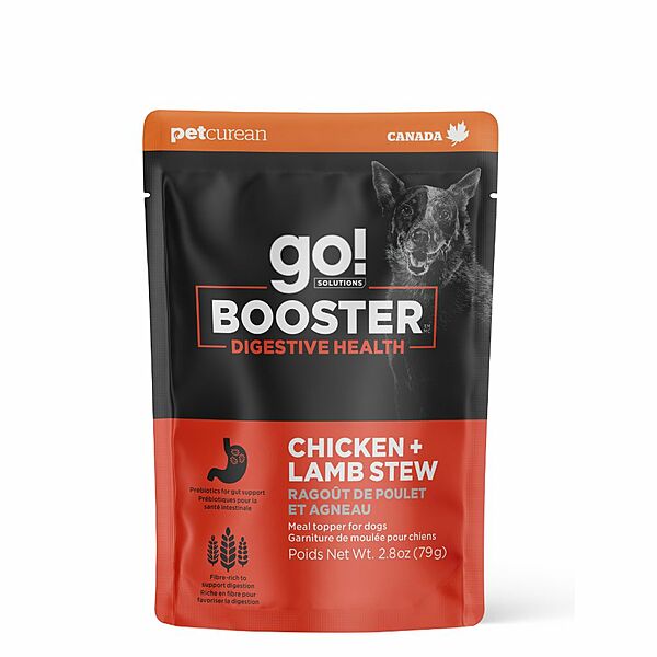 Petcurean, GO! Digestive Health CHICKEN + LAMB Stew Wet Dog Food, 79GM (2.8oz)