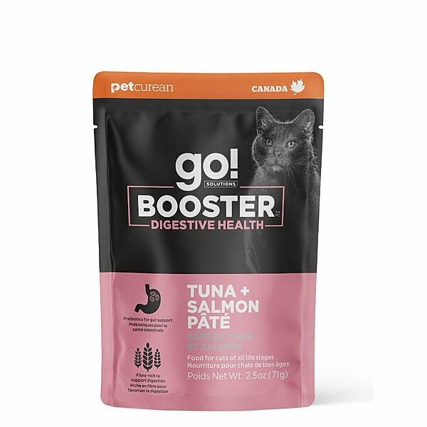 *DNR* Petcurean - GO! Digestive TUNA and SALMON Pate Wet Cat Food - 71GM (2.5oz)