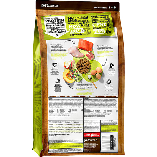 Petcurean - NOW TURKEY SALMON DUCK SMALL BREED Dry Puppy Food - 5.44KG (12lb)