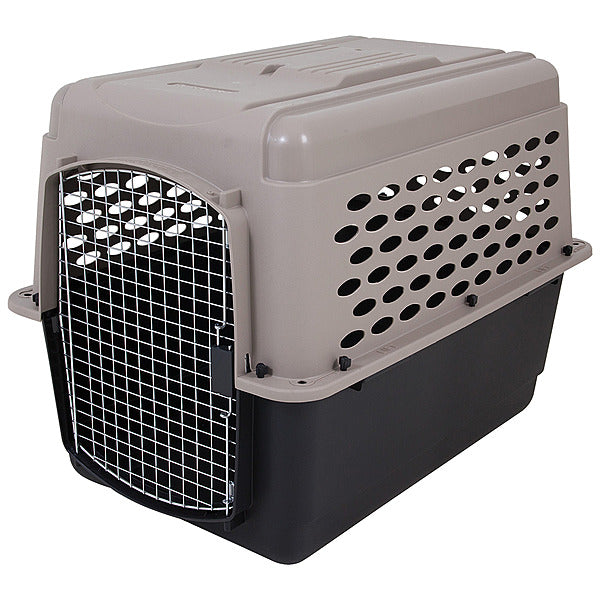 Petmate - Vari Kennel - BLACK & BLEACHED LINEN - 92 x 64 x 69CM (36x25x27in)