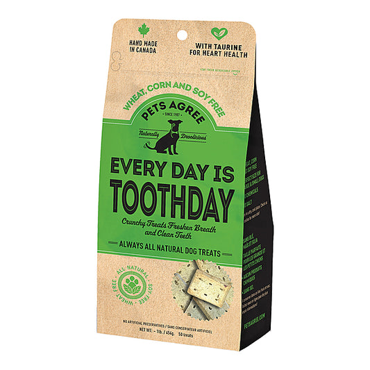*PREORDER* Pets Agree - Everyday Is Tooth Day Grain Free - 454GM (1lb)