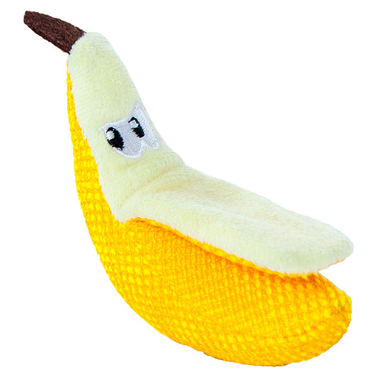 Petstages, Dental Banana Crinkle & Catnip Cat Toy, 13CM (5.1in)