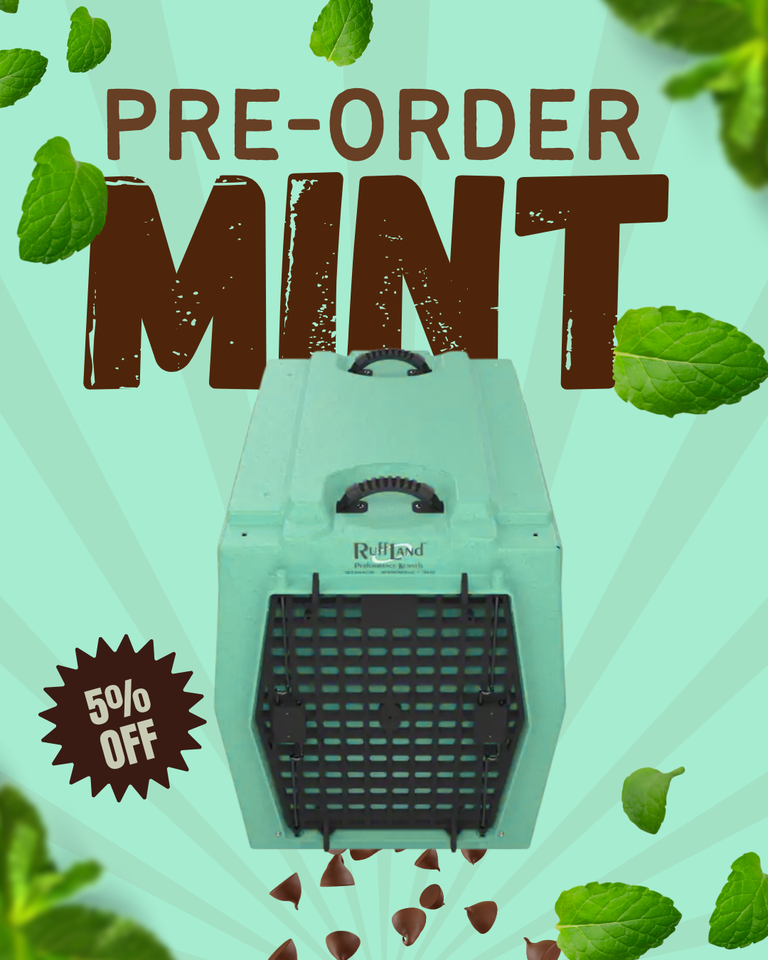 Ruff Land Kennel - LARGE (In Stock & Preorder)