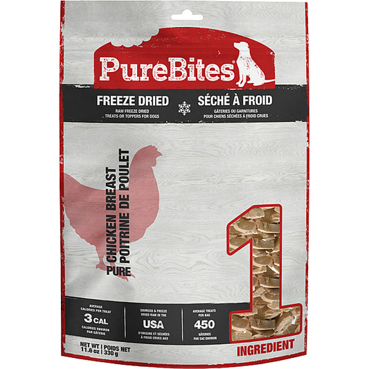 Purebites - CHICKEN Breast Dog Treat - 330GM (11.6oz)