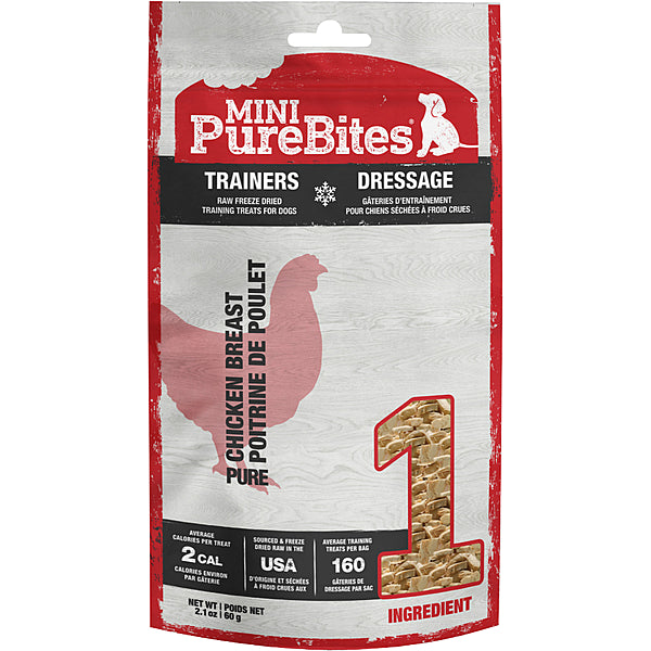Purebites - Trainers CHICKEN BREAST Mini Dog Treat - 60GM (2.1oz)