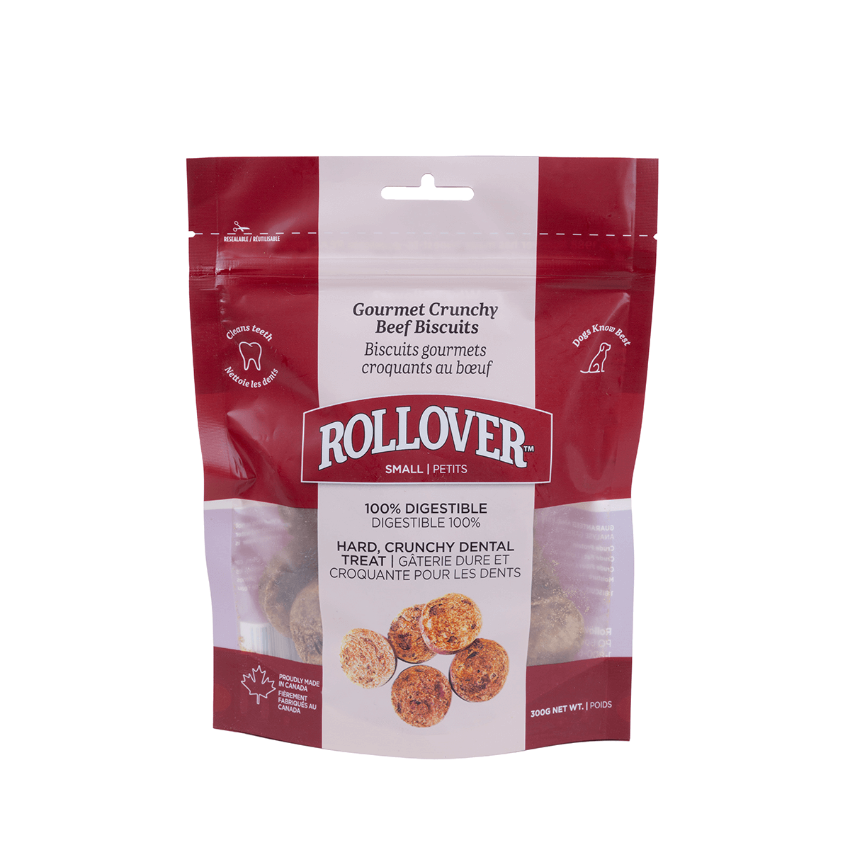 Rollover Gourmet Crunchy Biscuits - Beef