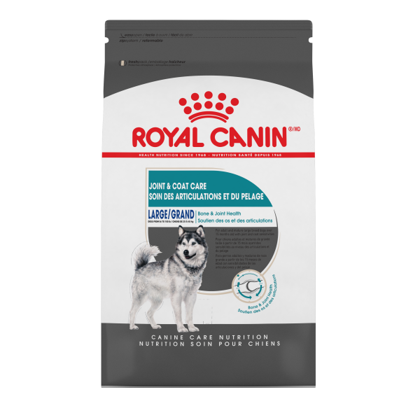 *S.O. - Up to 2 Week Wait* Royal Canin -  Canine Care Nutrition Large JOINT and COAT Dry Dog Food - 13.6KG (30lb)