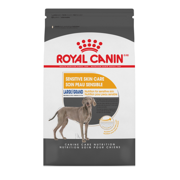 Royal Canin, Canine Care Nutrition Large SENSITIVE SKIN CARE Dry Dog Food, 13.6KG (30lb)