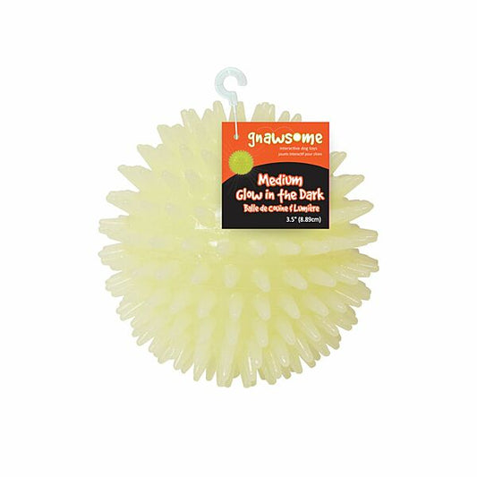 Royal Pet, Glow-in-the-Dark Squeaker Ball Dog Toy, 9CM (3.5in)