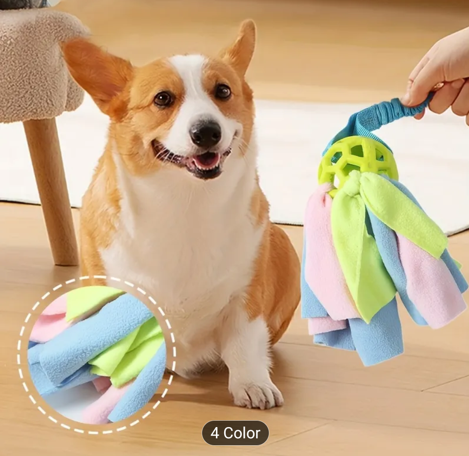 AbeiPet - Tug Dog Toy - YELLOW - 62CM (24.5in)