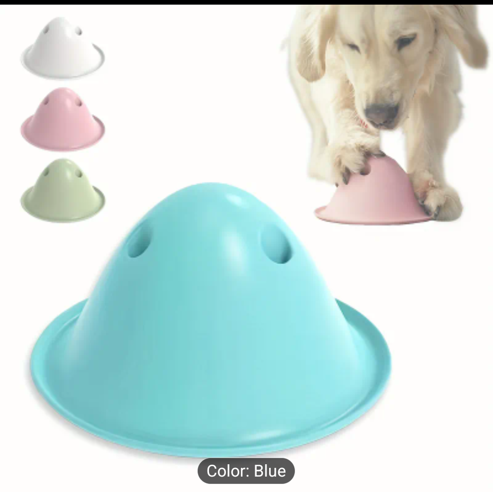 Uchan - Treat Hide Toy - BLUE - 14CM (5.5in)