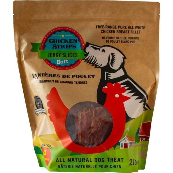 Silver Spur - CHICKEN Jerky Slices Dog Treat VALUE SIZE - 907GM (2lb)