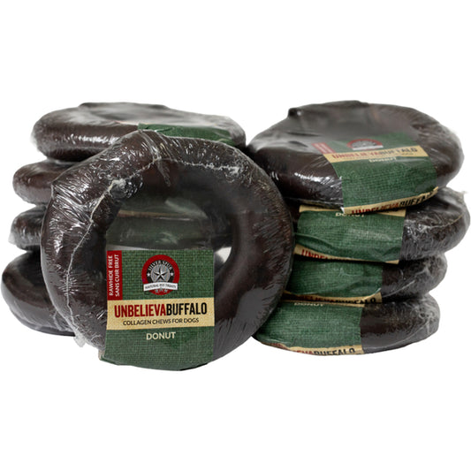 Silver Spur - UNBELIEVABUFFALO Collagen Donut Dog Treat