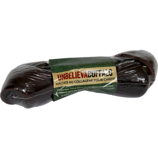 Silver Spur - UNBELIEVABUFFALO Collagen Knot Dog Chew - 15.5-18CM (6-7in)