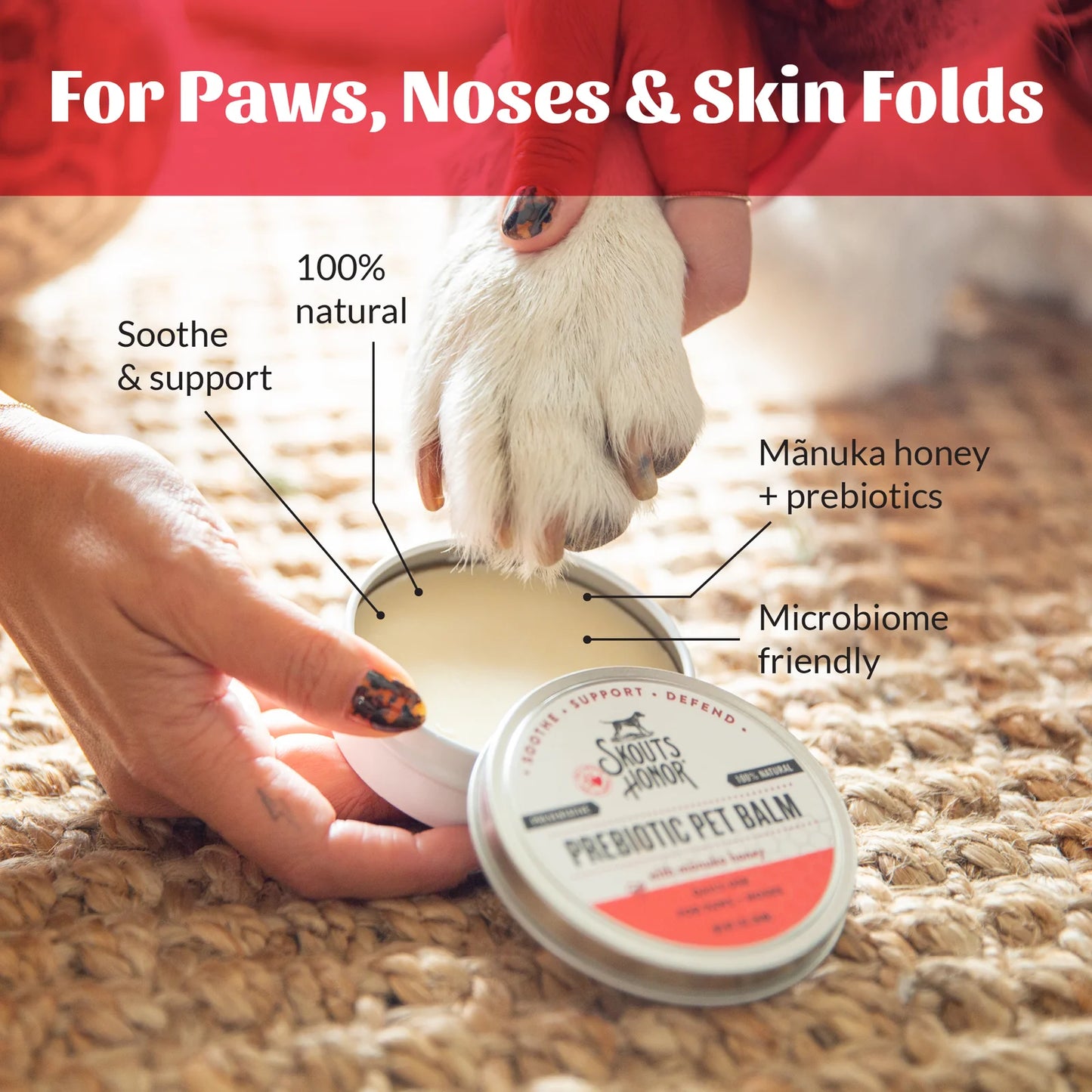 Skouts Honor - Prebiotic Paw + Nose Balm - 59ML (2oz)